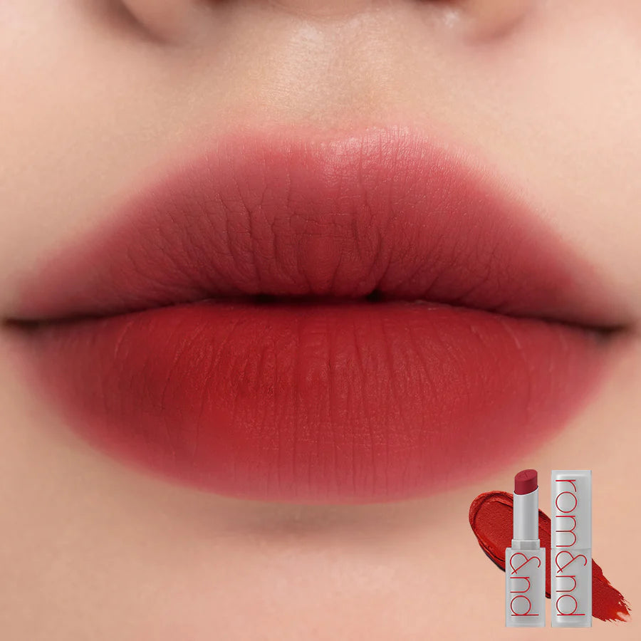 Rom&nd - Zero Matte Lipstick (#13 Red Carpet)