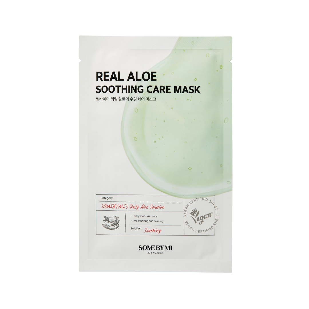 Some By Mi - Real Aloe Soothing Care Mask