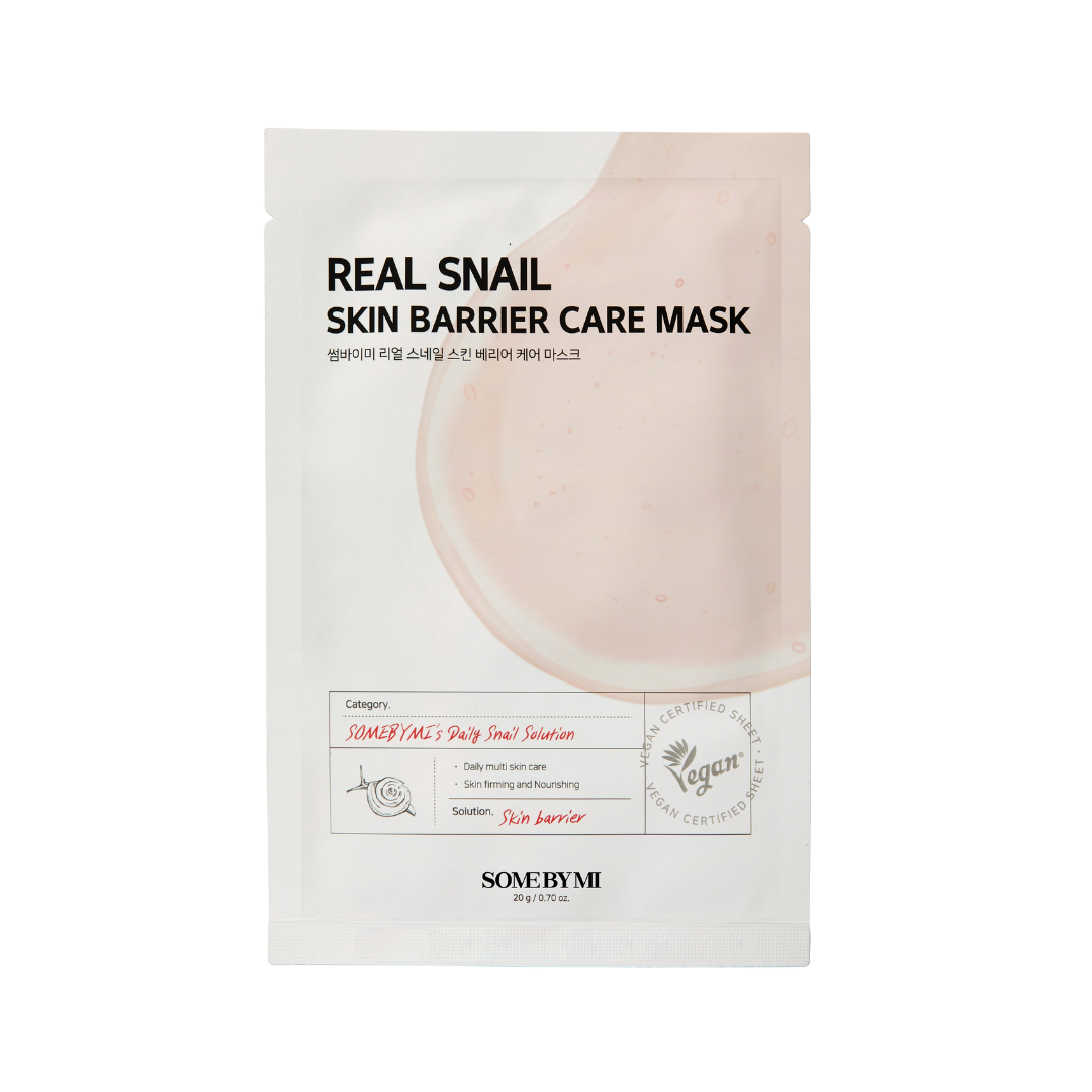 Some By Mi - Real Snail Skin Barrier Care Mask